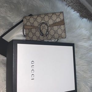 Authentic Gucci Dionysus GG Supreme Super Mini